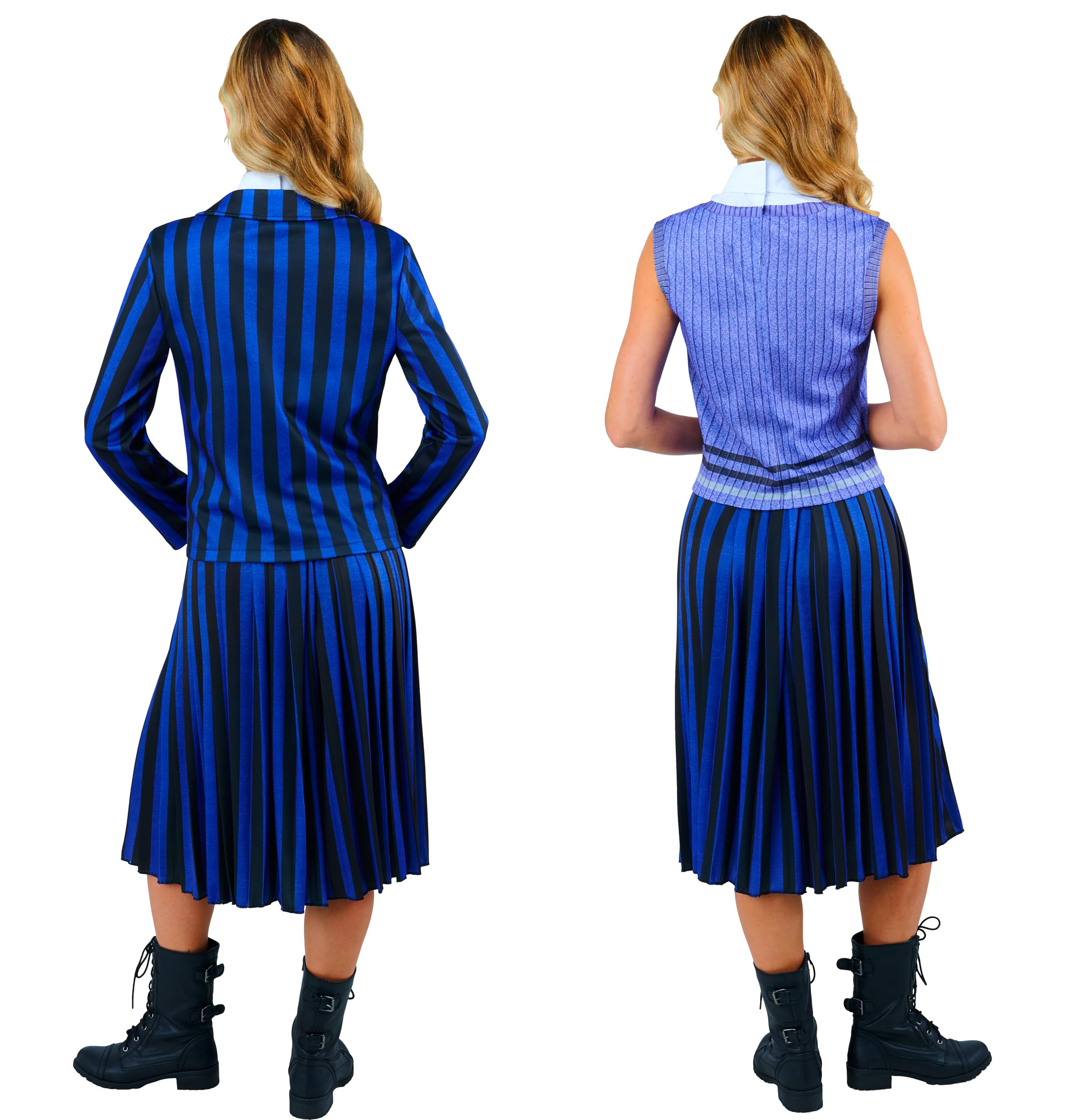 Rubie's Women's Wednesday Nevermore School Uniform Costume - Image 3