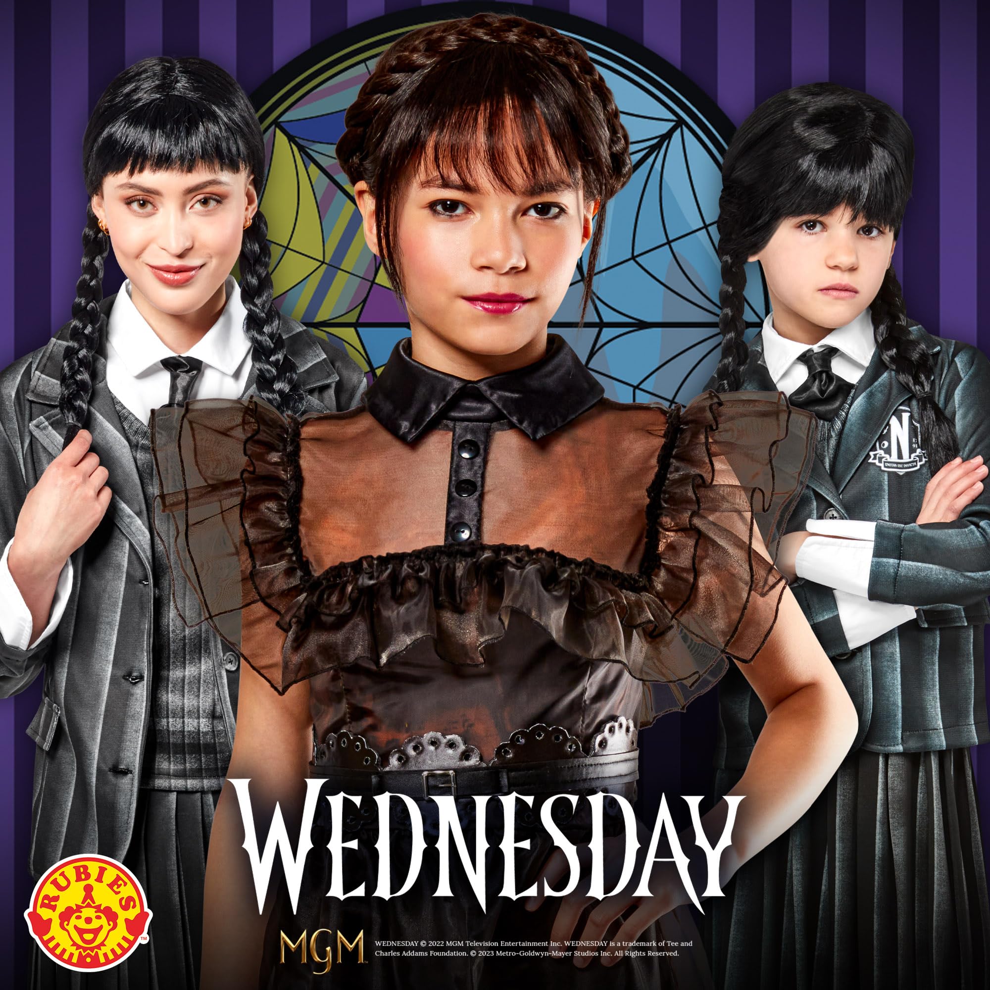 Rubie's Women's Wednesday Costume Nevermore Academy Uniform - Image 4