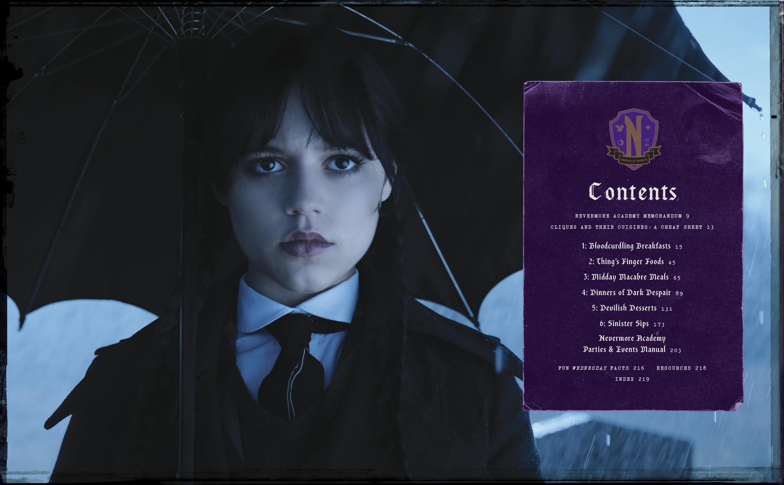 The Official Wednesday Cookbook: The Woefully Weird Recipes of Nevermore Academy - Image 3