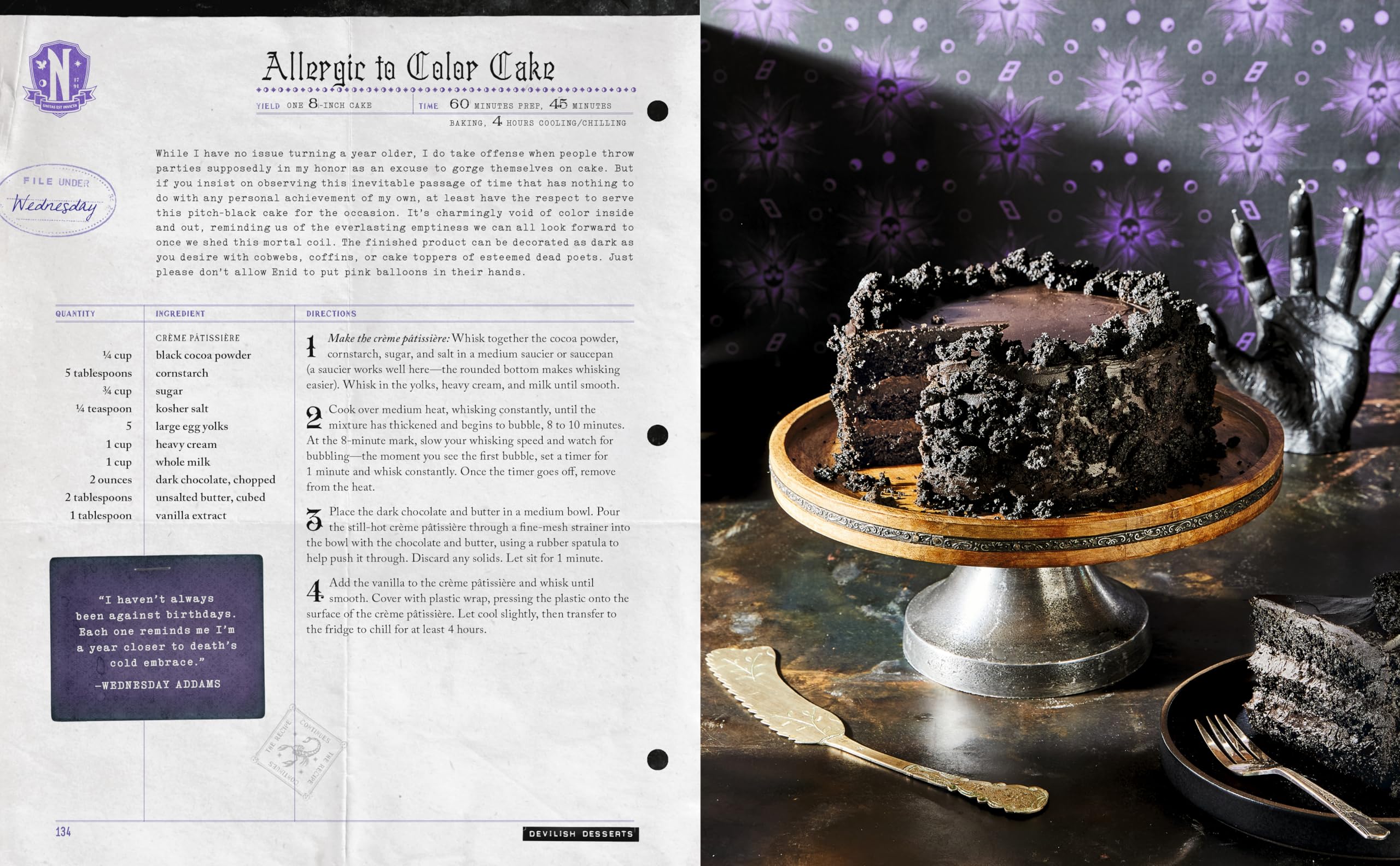 The Official Wednesday Cookbook: The Woefully Weird Recipes of Nevermore Academy - Image 4