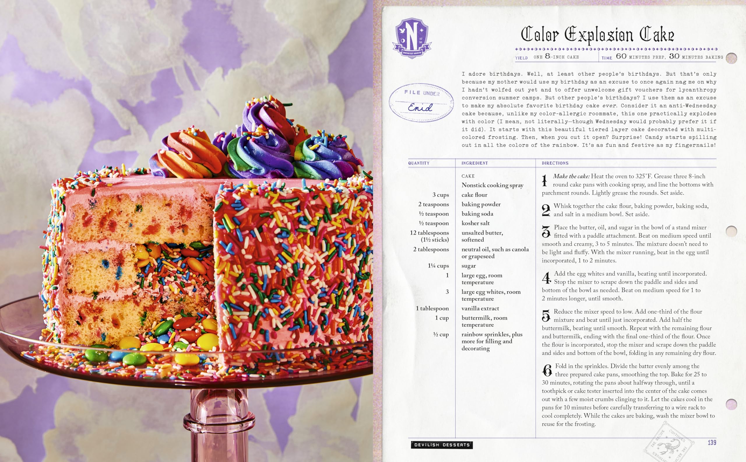 The Official Wednesday Cookbook: The Woefully Weird Recipes of Nevermore Academy - Image 5